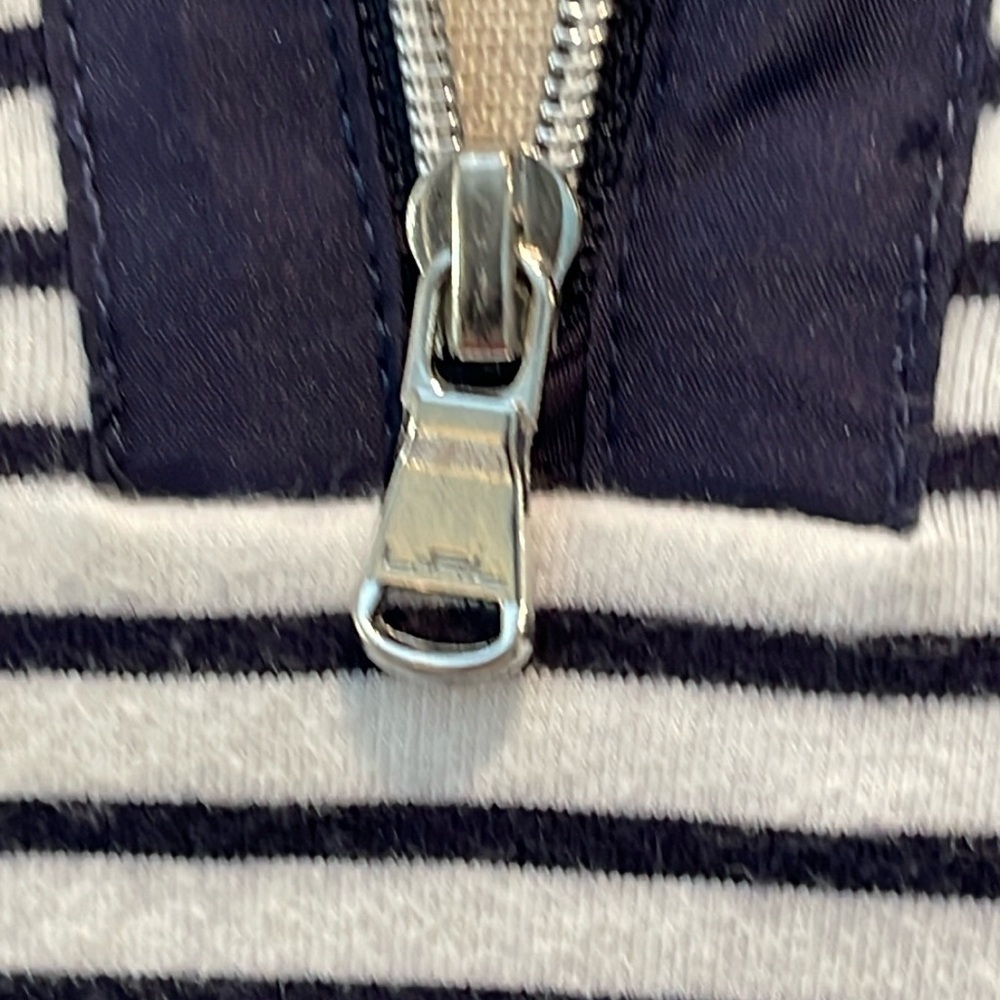 COPY - LAUREN RALPH LAUREN Blue Striped T Shirt Logo Chest Sz. L - Picture 9 of 16